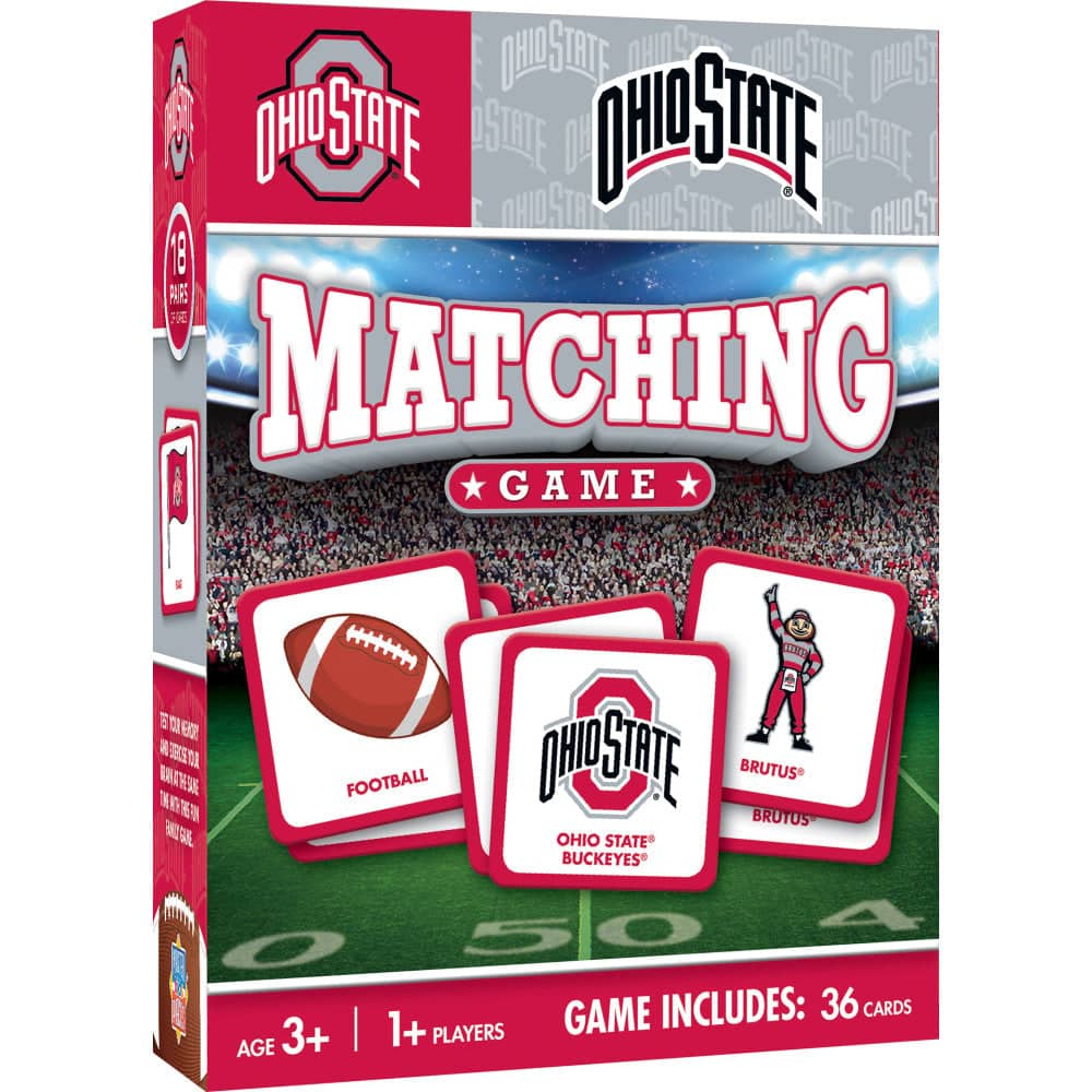 Ohio State Buckeyes Memory Matching Game - Sports Gifts, Sports Memorabilia, Sports Collectibles, Fan Shop