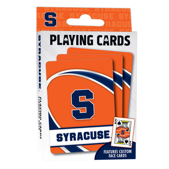 Syracuse Orange Playing Cards - 54 Card Deck - 757 Sports Collectibles