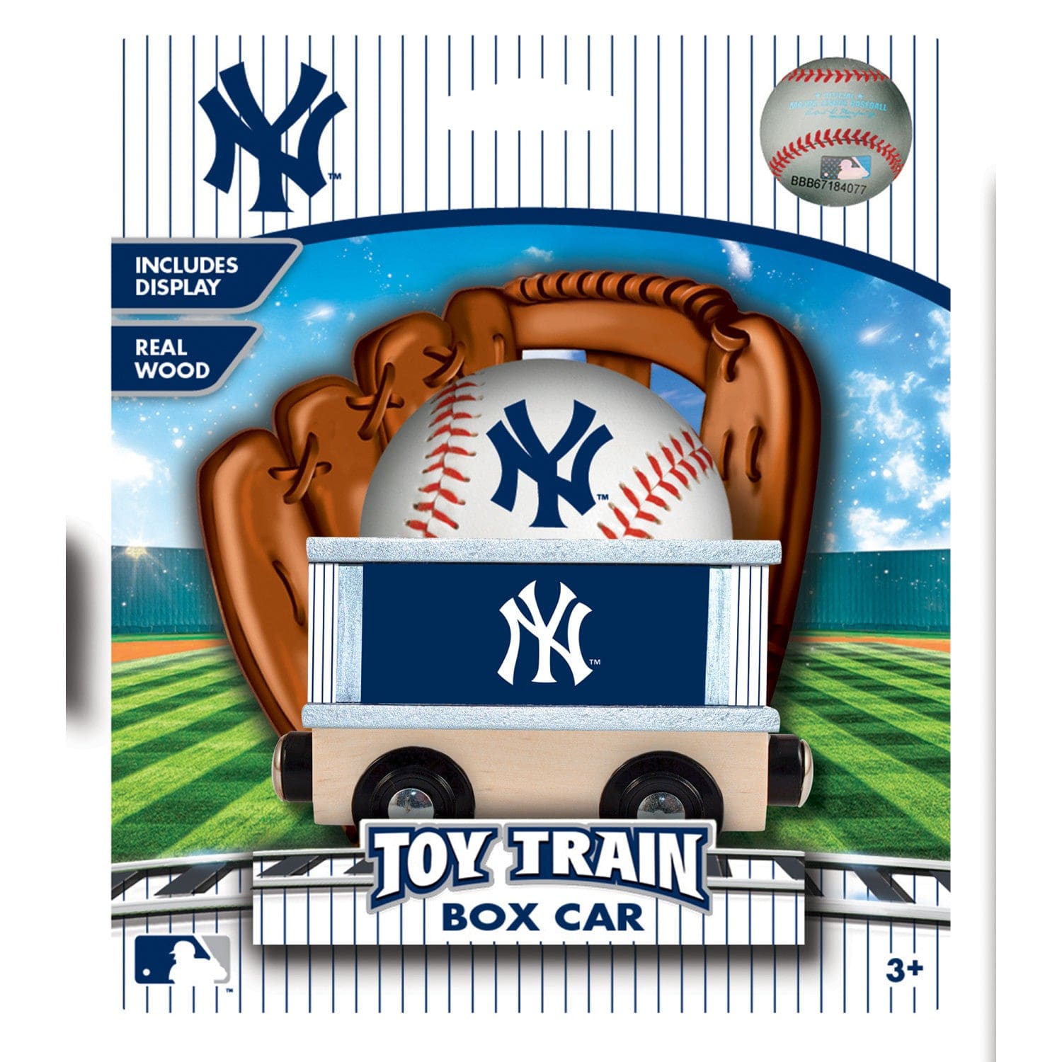 New York Yankees Toy Train Box Car - Sports Gifts, Sports Memorabilia, Sports Collectibles, Fan Shop