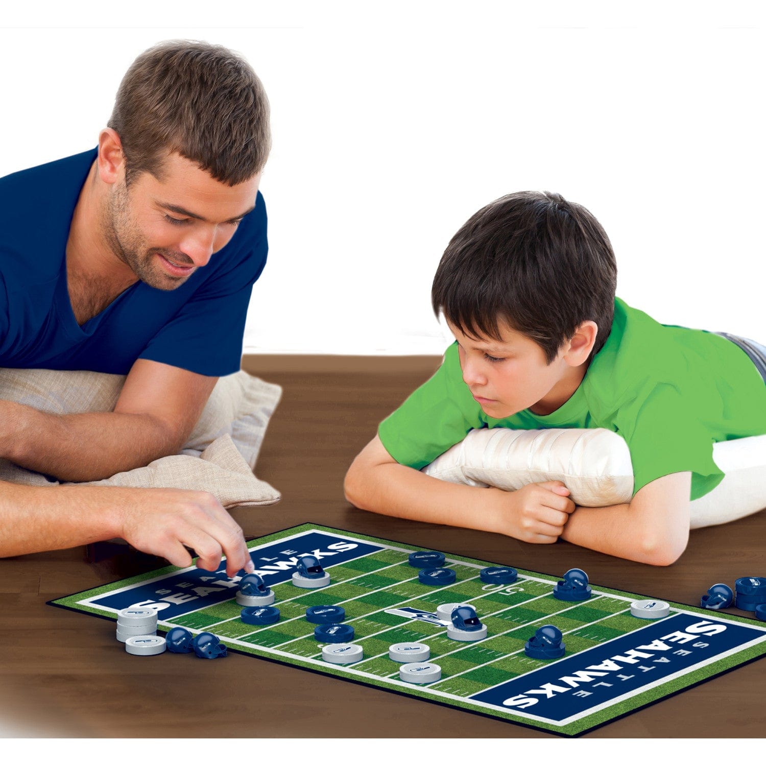 Seattle Seahawks Checkers Game