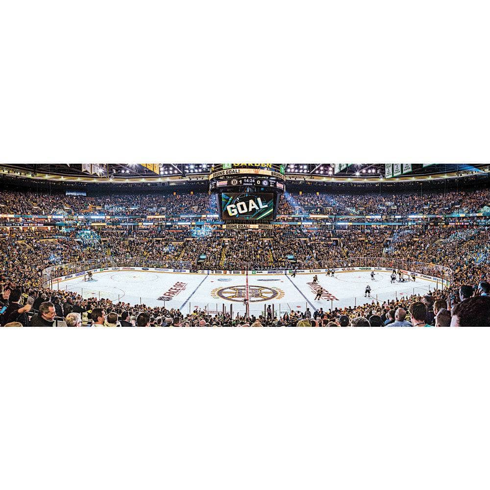 Boston Bruins 1000 Piece Panoramic Jigsaw Puzzle - Sports Gifts, Sports Memorabilia, Sports Collectibles, Fan Shop