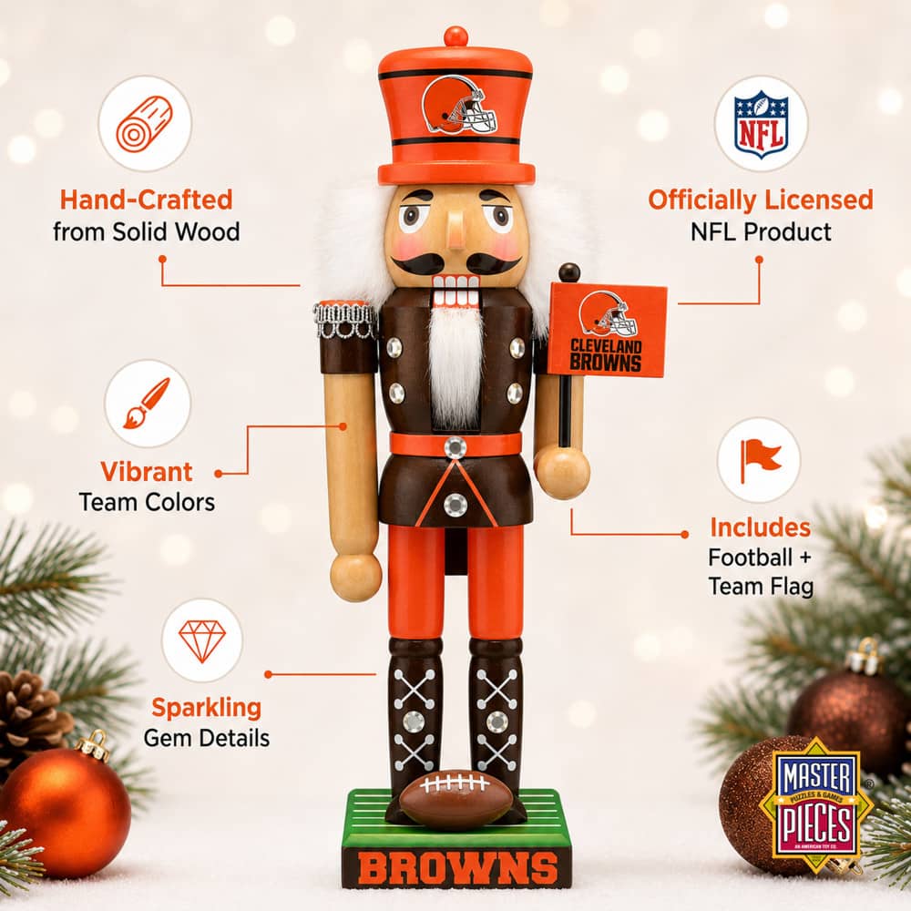 Cleveland Browns Collectible Nutcracker
