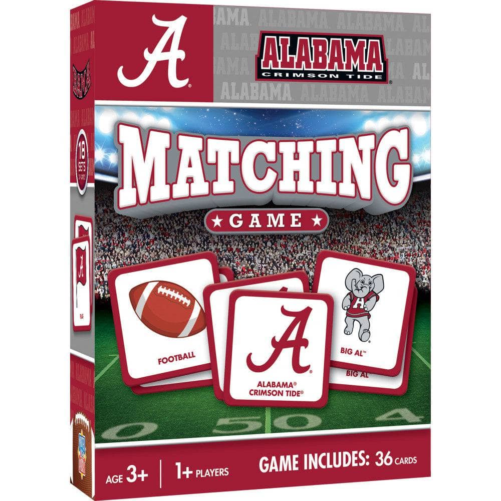 Alabama Crimson Tide Memory Match Game - Sports Gifts, Sports Memorabilia, Sports Collectibles, Fan Shop
