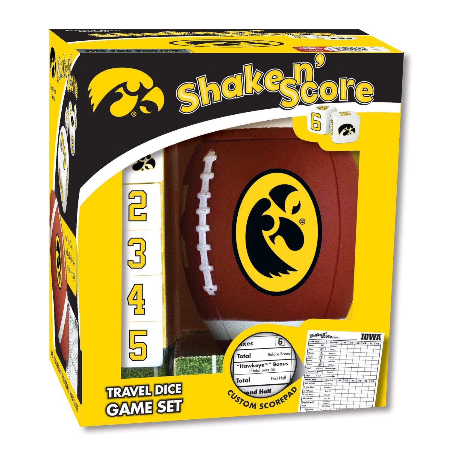Iowa Hawkeyes Shake n' Score Game Set - Sports Gifts, Sports Memorabilia, Sports Collectibles, Fan Shop
