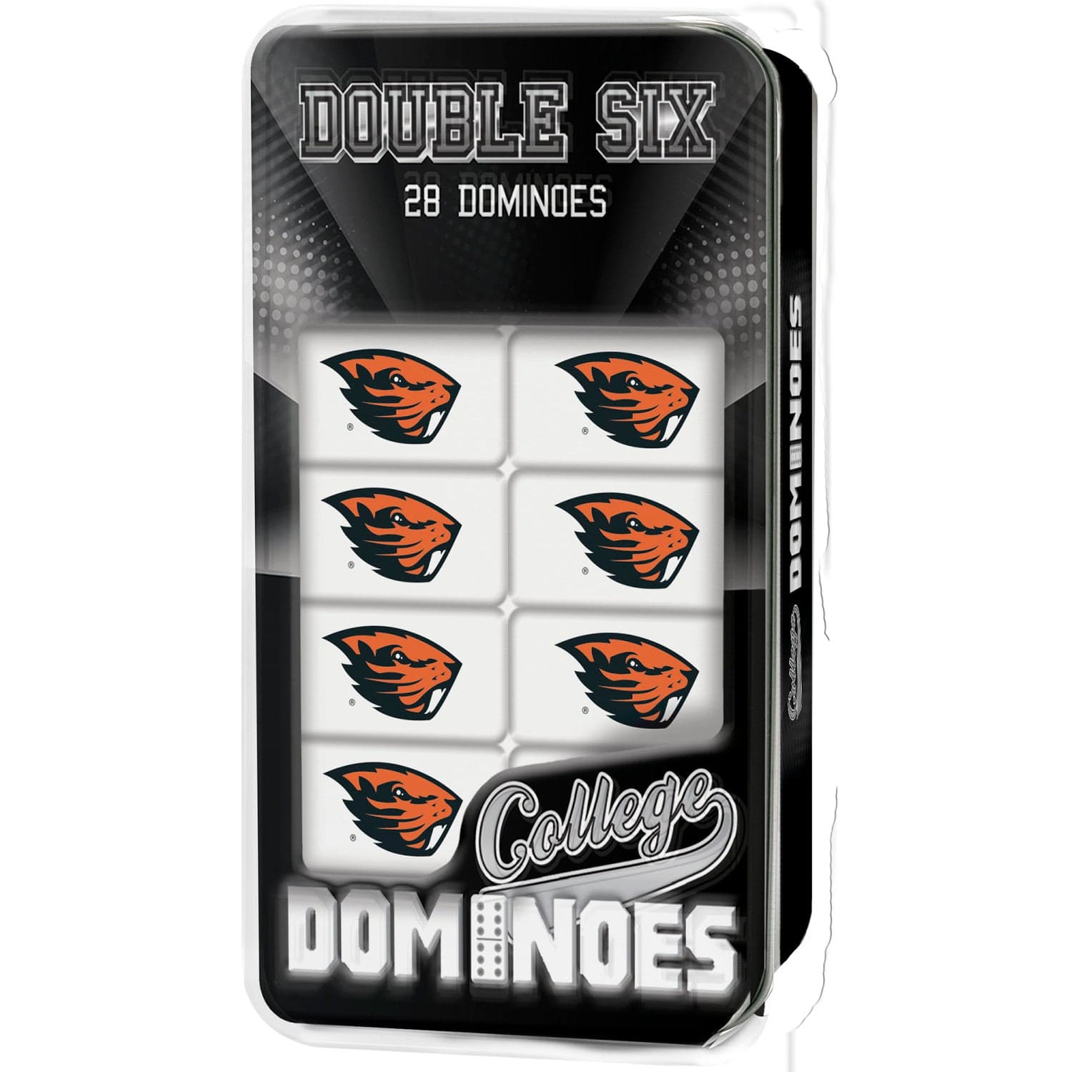 Oregon State Beavers Official Dominoes Set - Sports Gifts, Sports Memorabilia, Sports Collectibles, Fan Shop