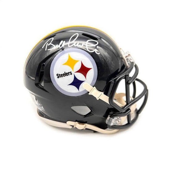 Bill Cowher Autographed Pittsburgh Steelers Black Speed Mini Helmet - 757 Sports Collectibles