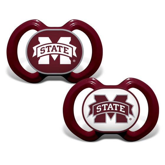 Mississippi State Bulldogs - Pacifier 2-Pack - 757 Sports Collectibles
