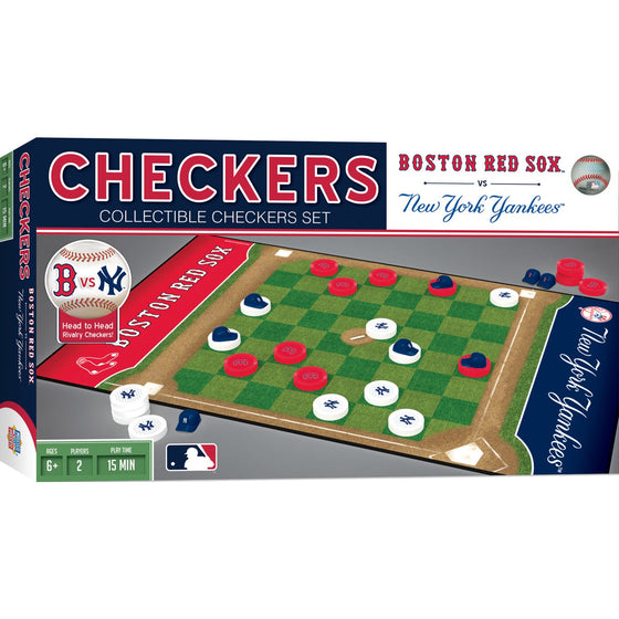 MLB - Red Sox vs Yankees Checkers - 757 Sports Collectibles