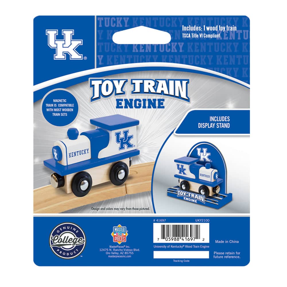 Kentucky Wildcats Toy Train Engine - Perfect for Young Fans! - Sports Gifts, Sports Memorabilia, Sports Collectibles, Fan Shop