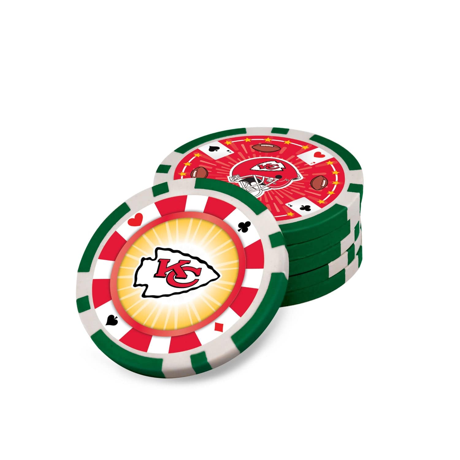 Kansas City Chiefs 300 Piece Poker Set - Ultimate Fan Edition