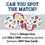 Wisconsin Badgers Spot It! Card Game