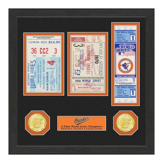 Baltimore Orioles World Series Ticket Collection - 757 Sports Collectibles