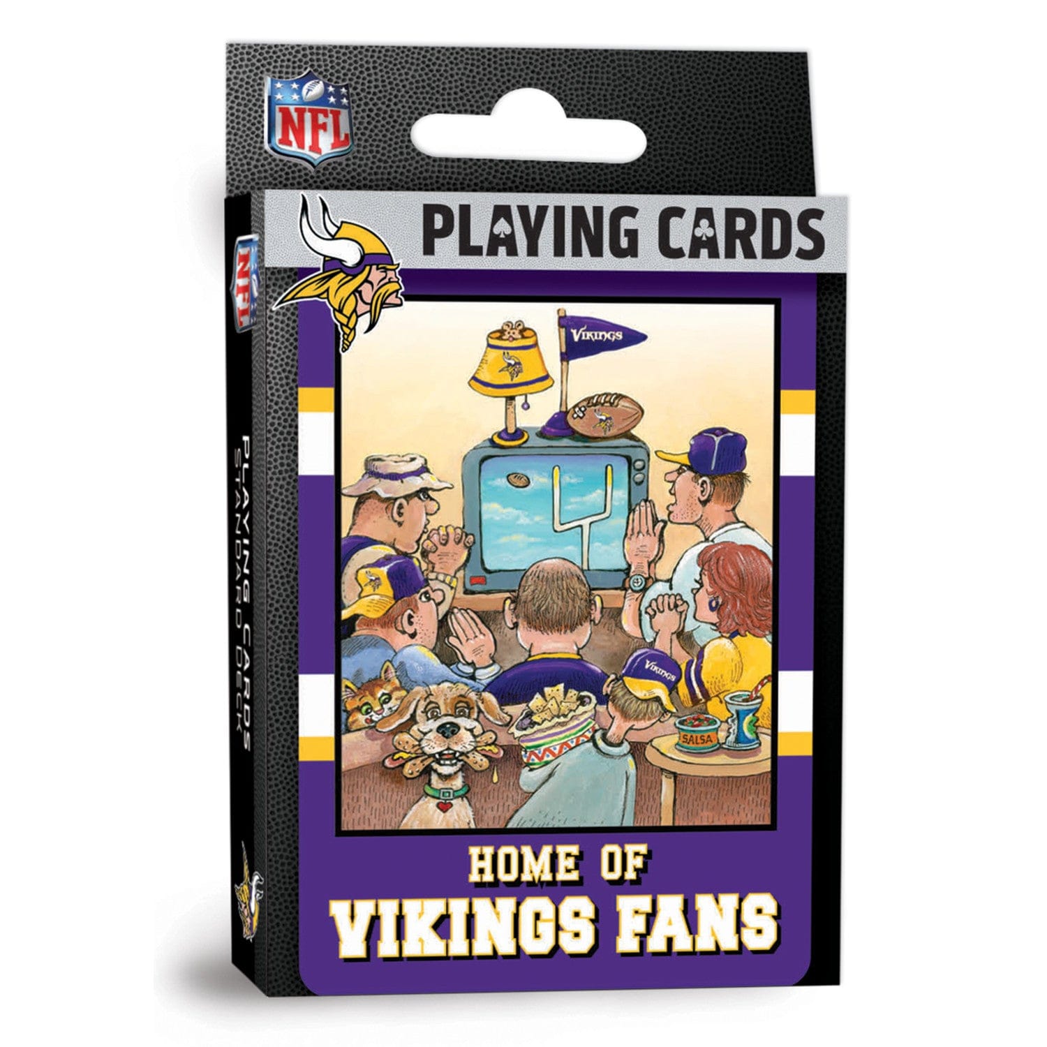 Minnesota Vikings 54-Card Fan Deck Playing Cards - Sports Gifts, Sports Memorabilia, Sports Collectibles, Fan Shop