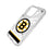 Boston Bruins Ice Stripe Clear Phone Case for Apple iPhone