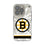 Boston Bruins Ice Stripe Clear Phone Case for Apple iPhone