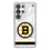 Boston Bruins Ice Stripe Clear Phone Case for Samsung Galaxy