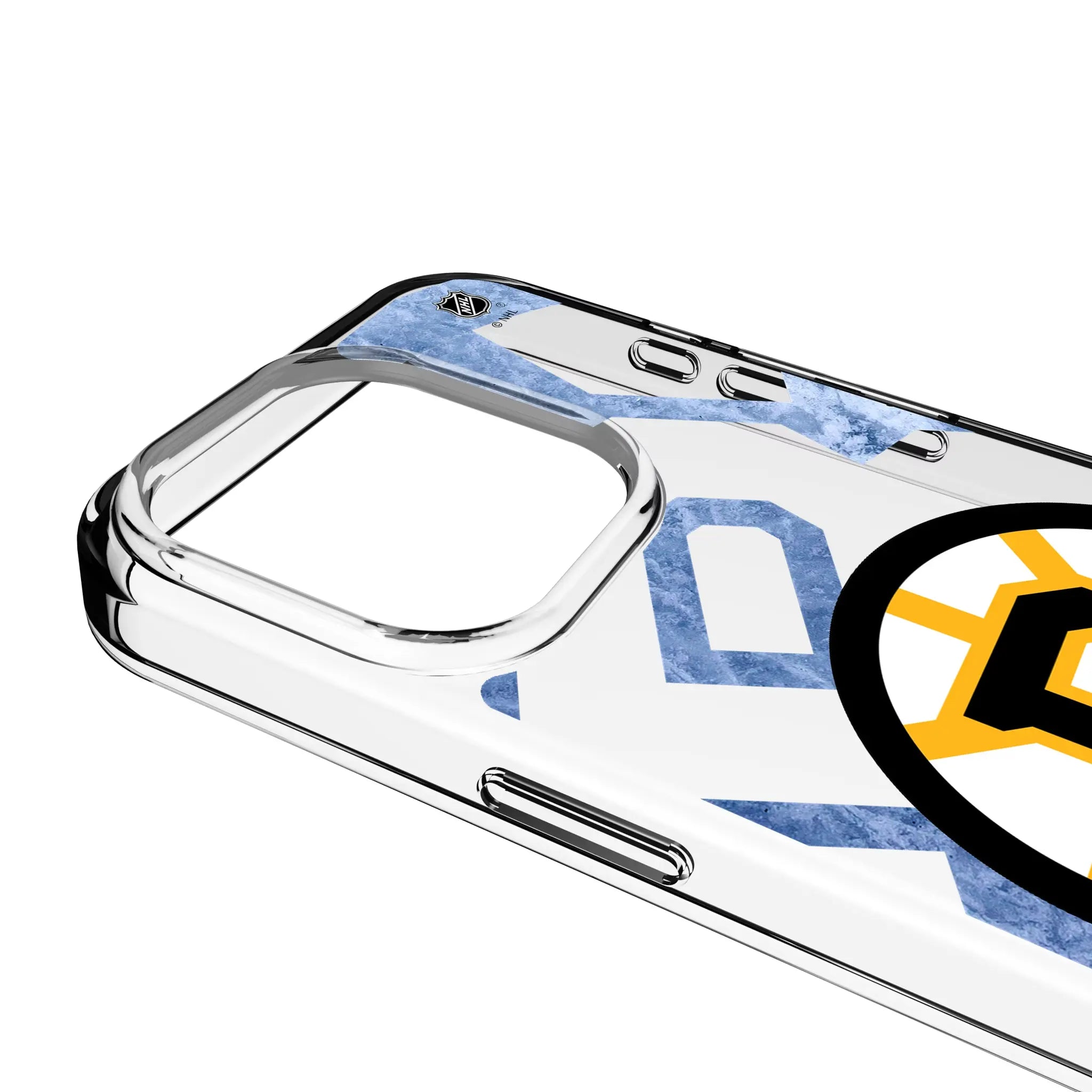 Boston Bruins Ice Tilt Clear Phone Case for Apple iPhone