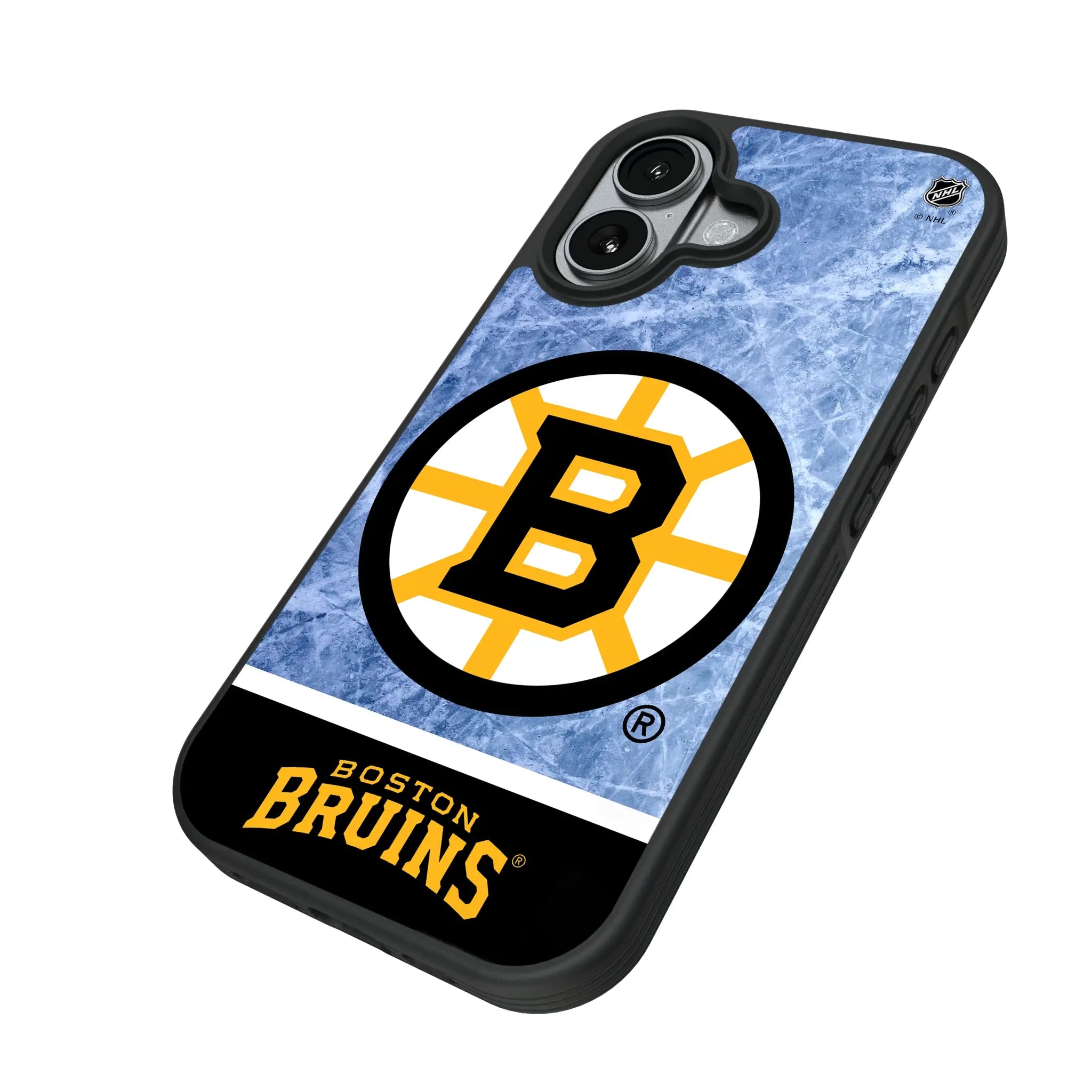 Boston Bruins Ice Wordmark Bump Phone Case