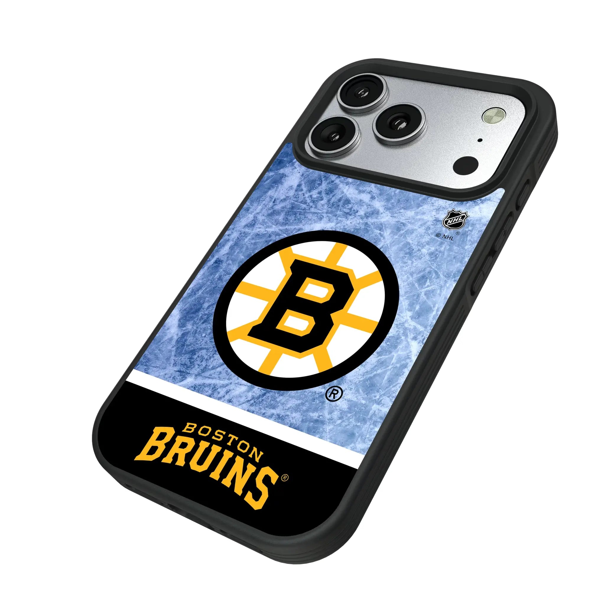 Boston Bruins Ice Wordmark Bump Phone Case