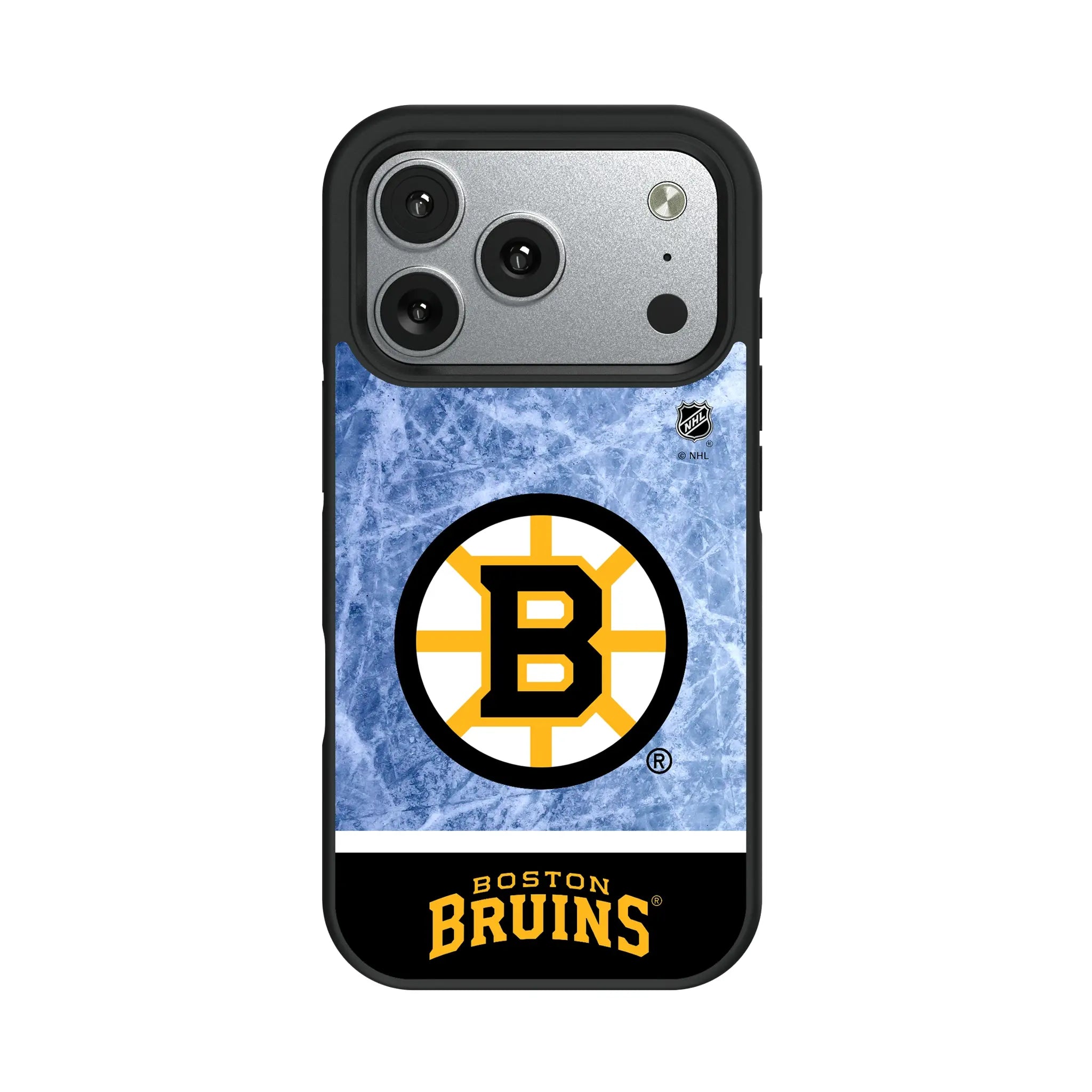 Boston Bruins Ice Wordmark Bump Phone Case
