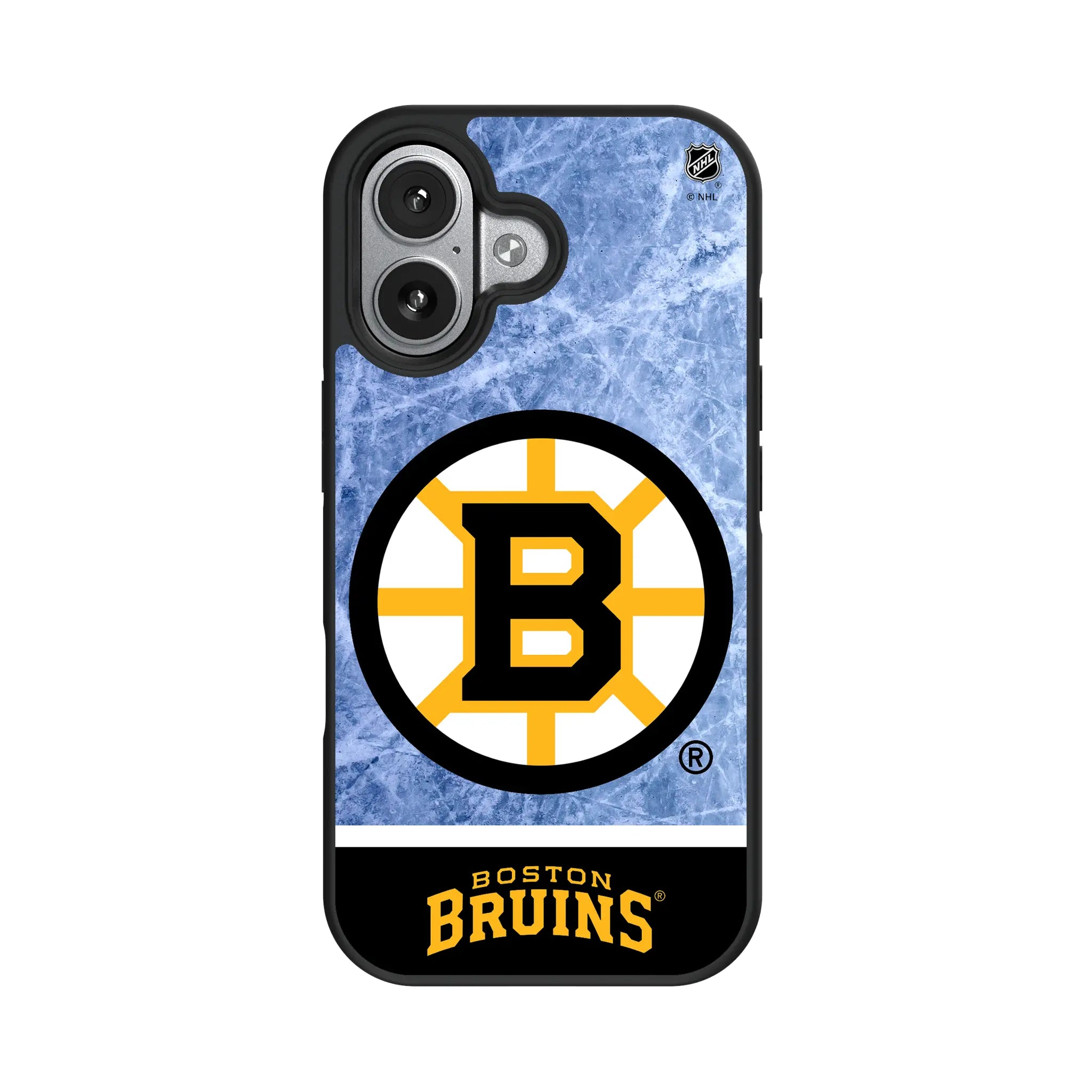 Boston Bruins Ice Wordmark Bump Phone Case