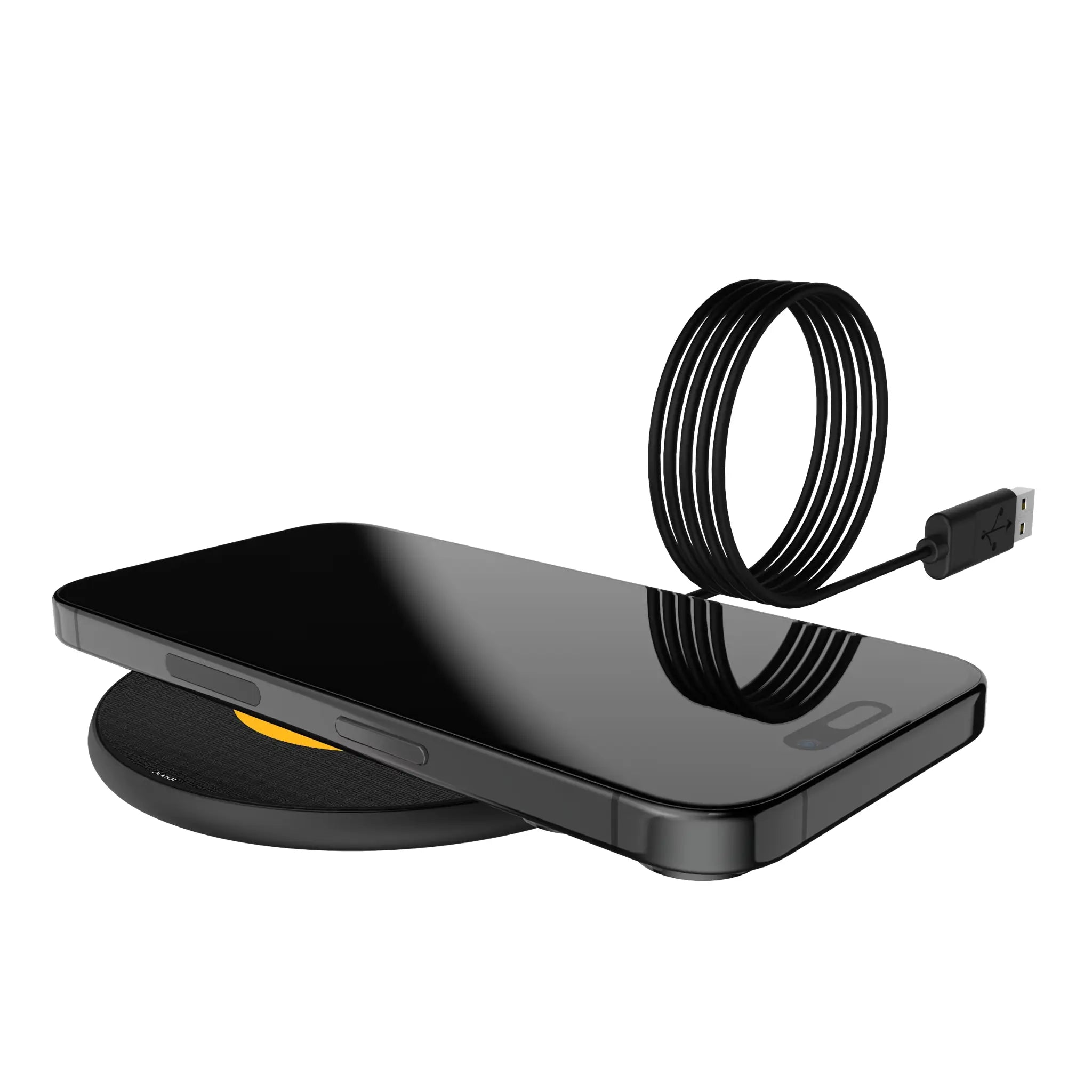 Boston Bruins Linen 15-Watt Wireless Charger