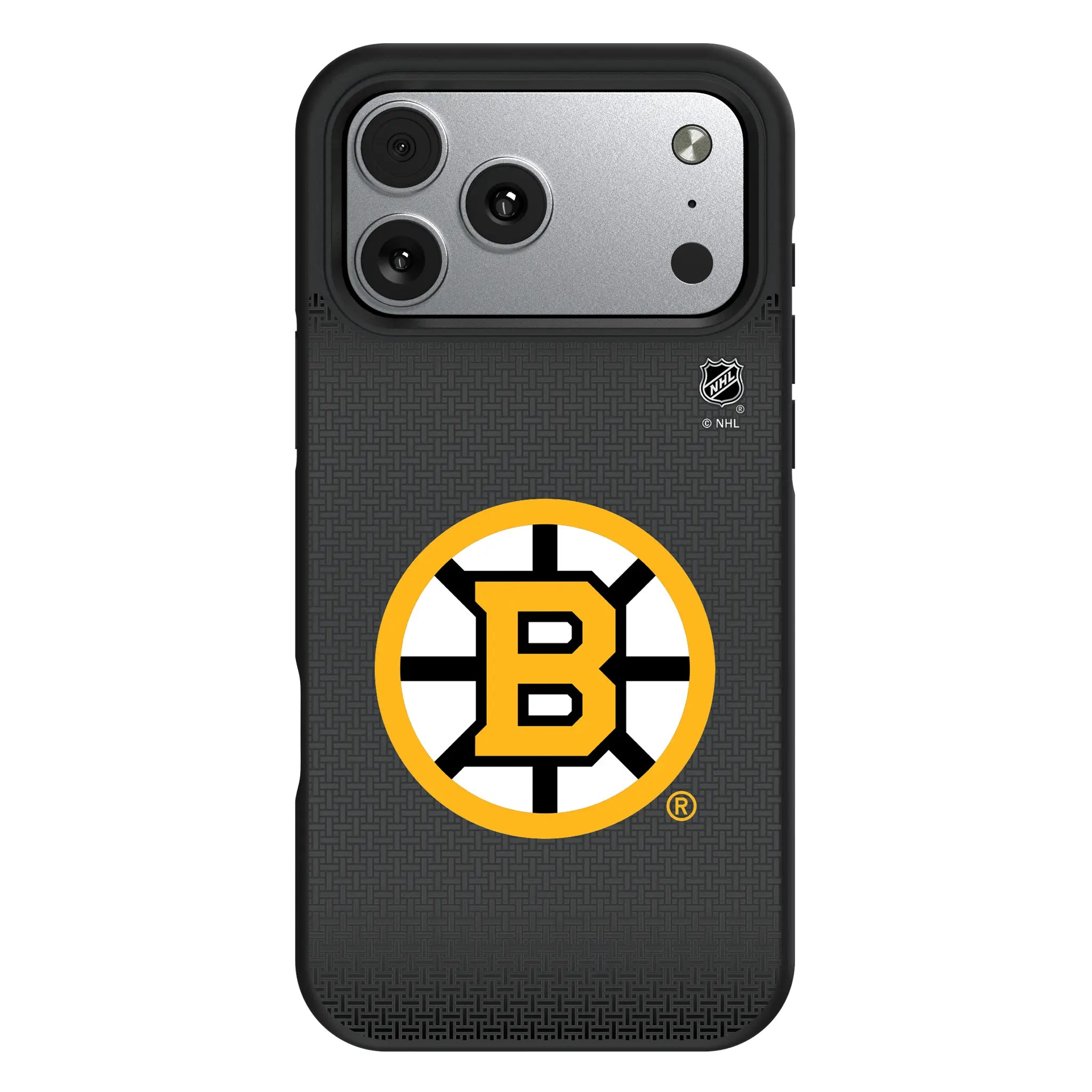 Boston Bruins Linen Bump Phone Case