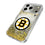 Boston Bruins Linen Glitter Phone Case