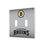 Boston Bruins Linen Hidden-Screw Light Switch Plate