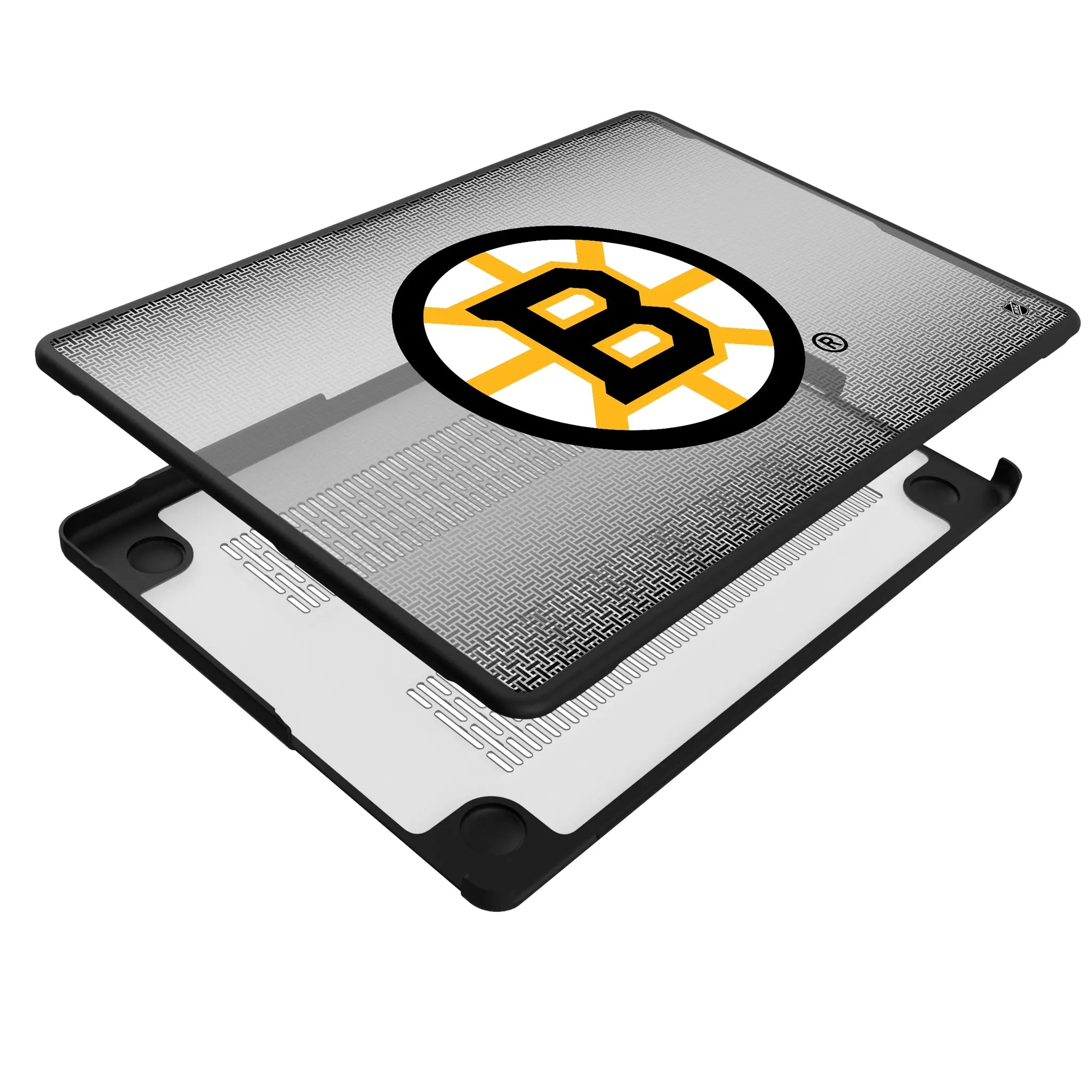 Boston Bruins Linen Laptop Case for Apple MacBook