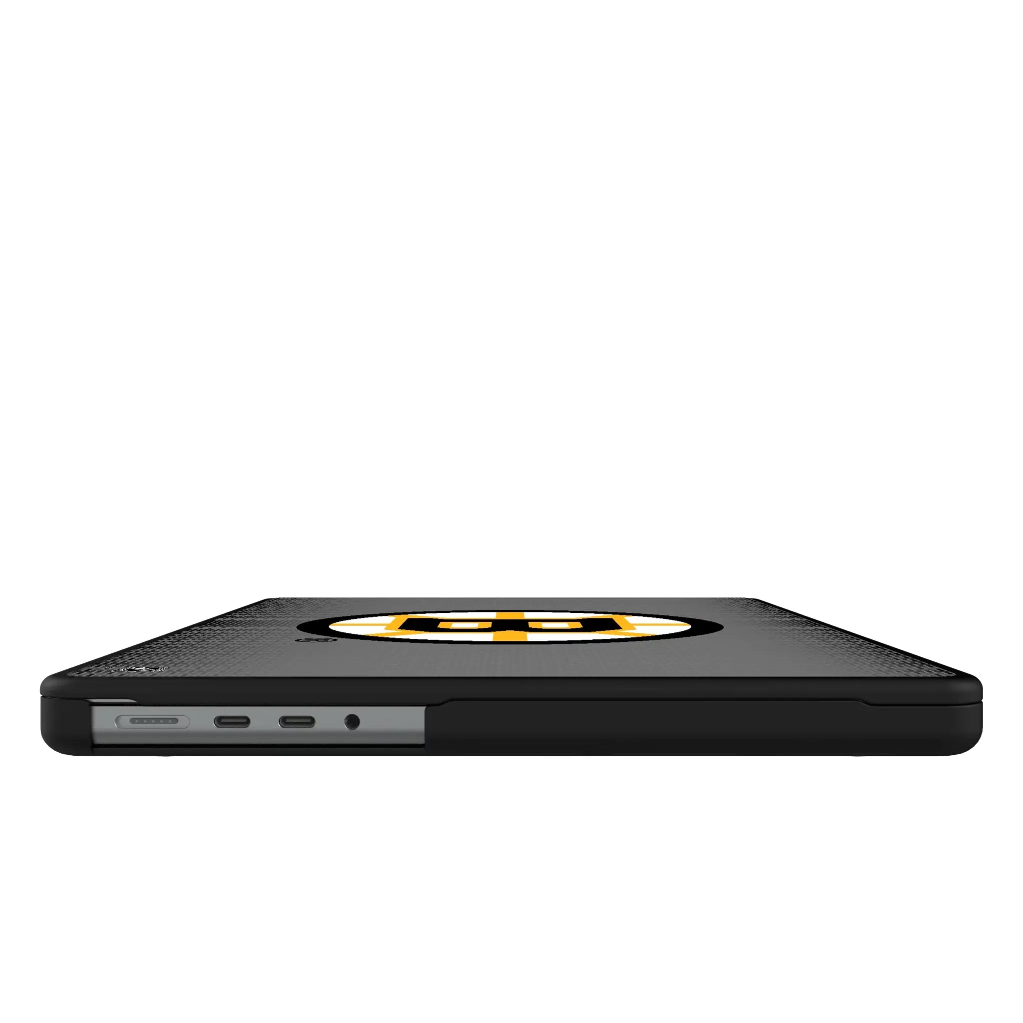 Boston Bruins Linen Laptop Case for Apple MacBook
