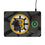 Boston Bruins Monocolor Tilt 15-Watt Wireless Charger and Mouse Pad