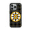 Boston Bruins Plaid MagSafe Compatible Phone Case for Apple iPhone