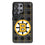Boston Bruins Plaid MagSafe Compatible Phone Case for Samsung Galaxy