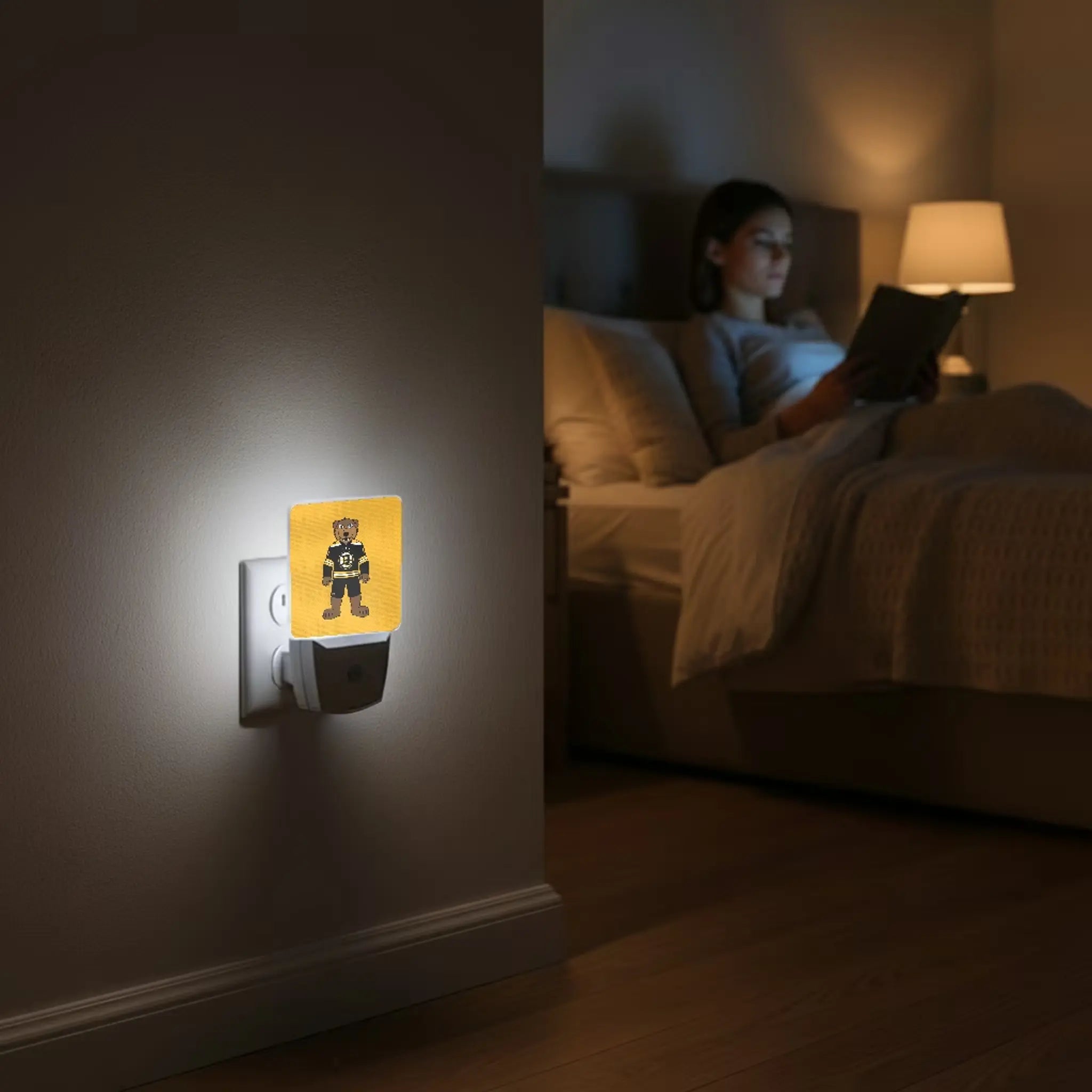 Boston Bruins Solid Night Light 2-Pack