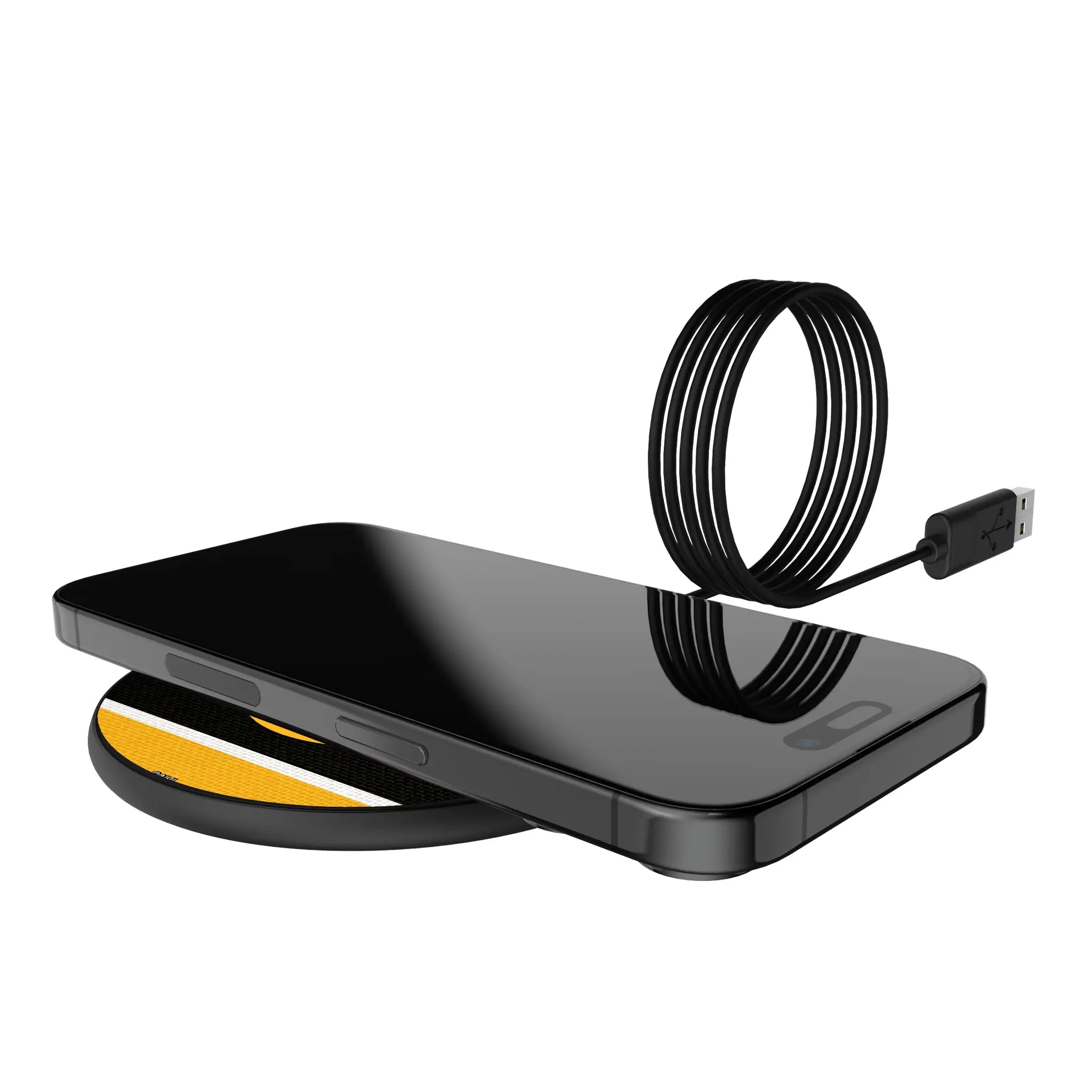 Boston Bruins Stripe 15-Watt Wireless Charger