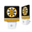 Boston Bruins Stripe Night Light 2-Pack