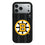 Boston Bruins Text Backdrop MagSafe Compatible Phone Case for Apple iPhone - Sports Gifts, Sports Memorabilia, Sports Collectibles, Fan Shop