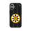 Boston Bruins Text Backdrop MagSafe Compatible Phone Case for Apple iPhone - Sports Gifts, Sports Memorabilia, Sports Collectibles, Fan Shop