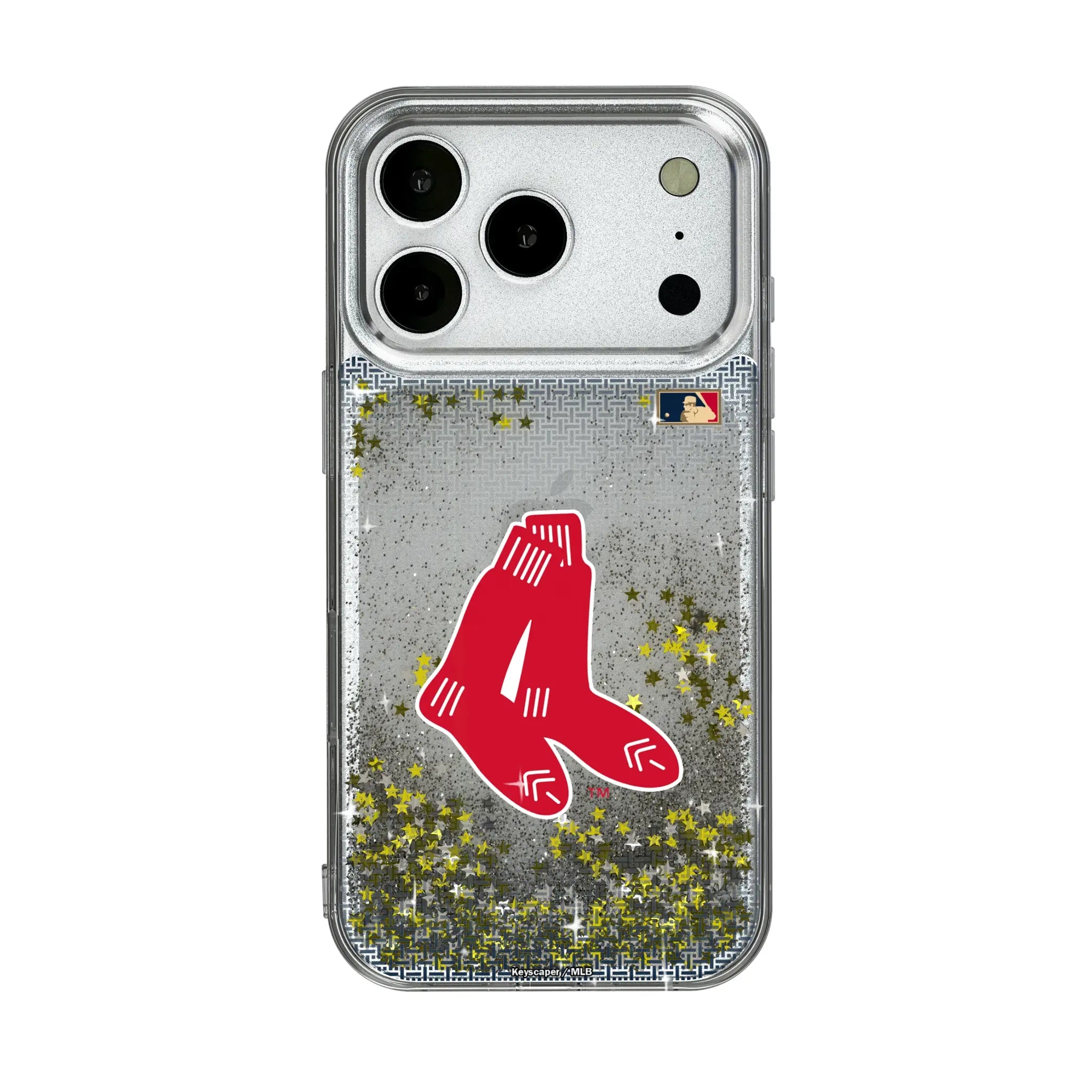 Boston Red Sox 1924-1960 - Cooperstown Collection Linen Glitter Phone Case