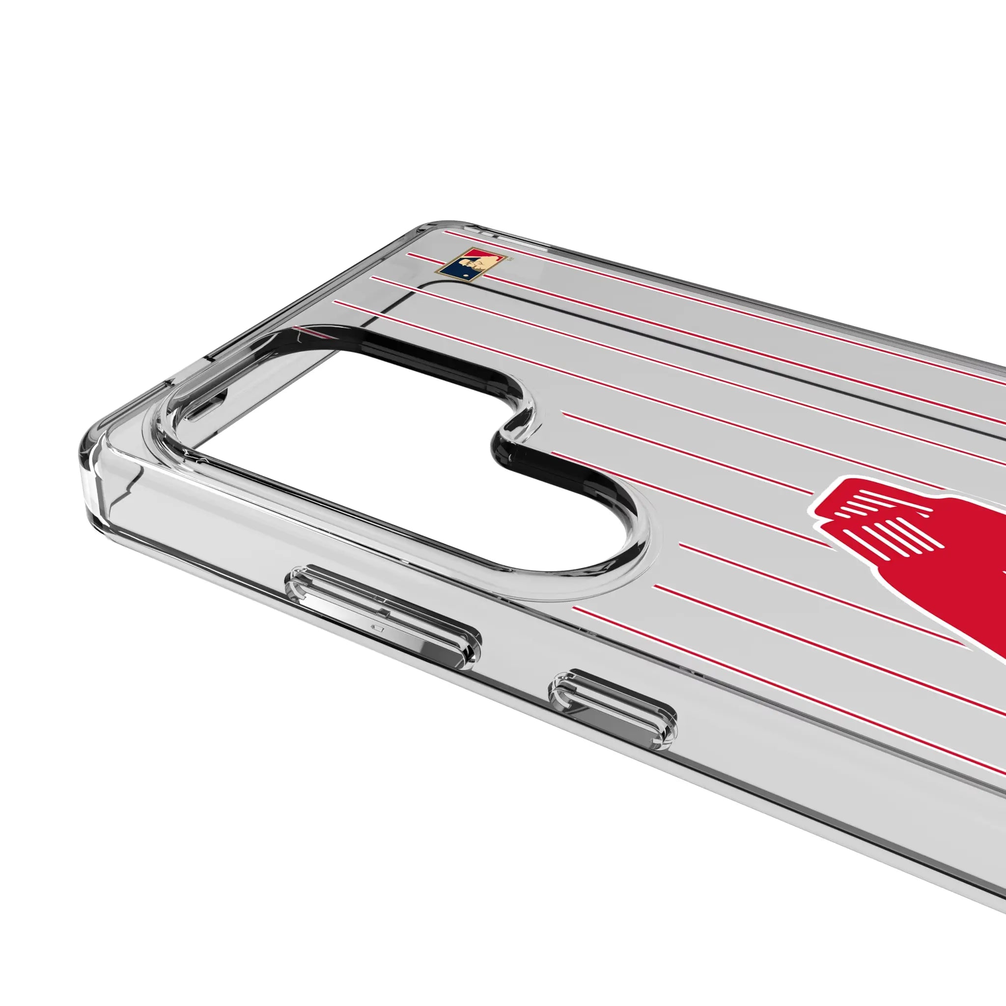 Boston Red Sox 1924-1960 - Cooperstown Collection Pinstripe Clear Phone Case for Samsung Galaxy