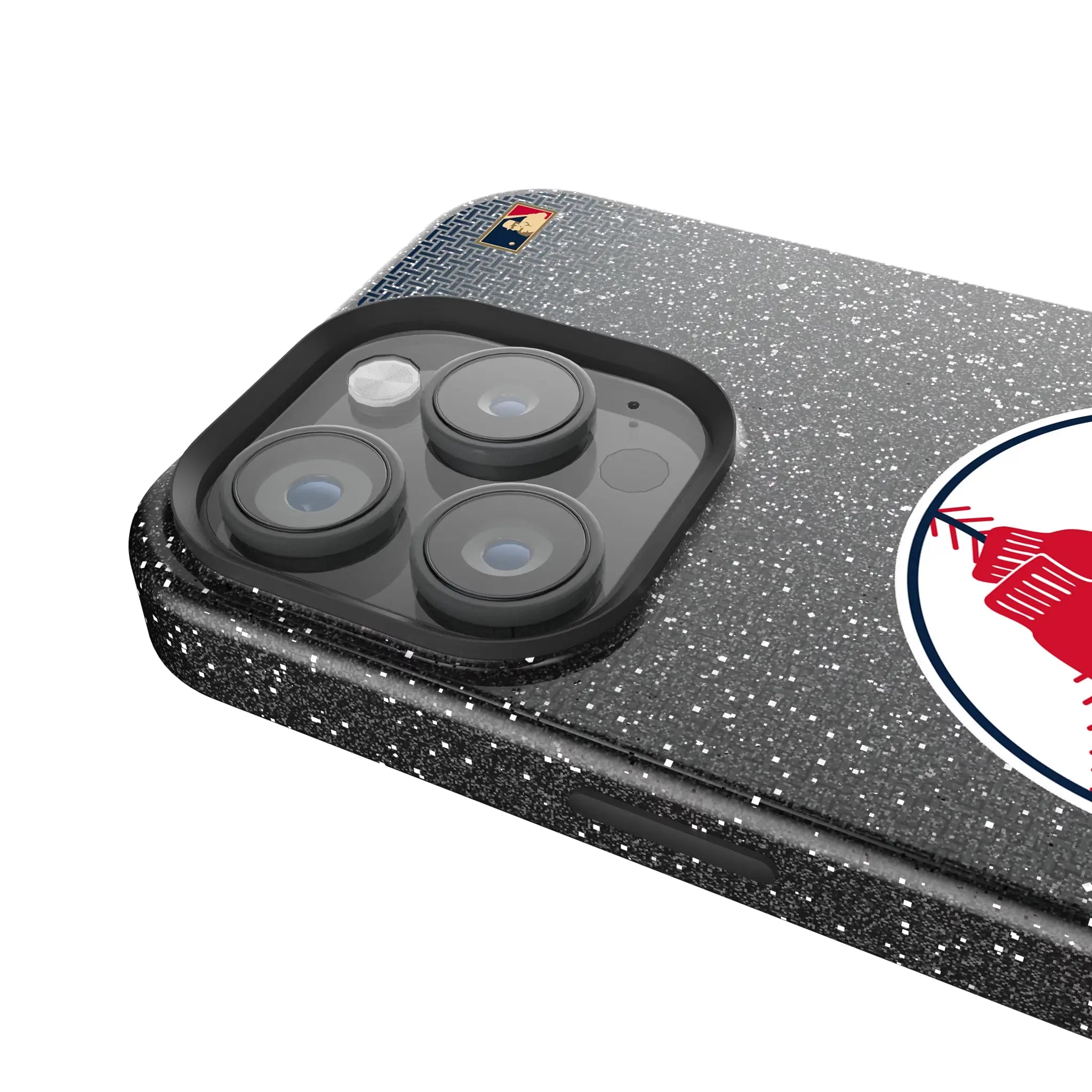 Boston Red Sox 1970-1975 - Cooperstown Collection Linen Bling Phone Case for Apple iPhone