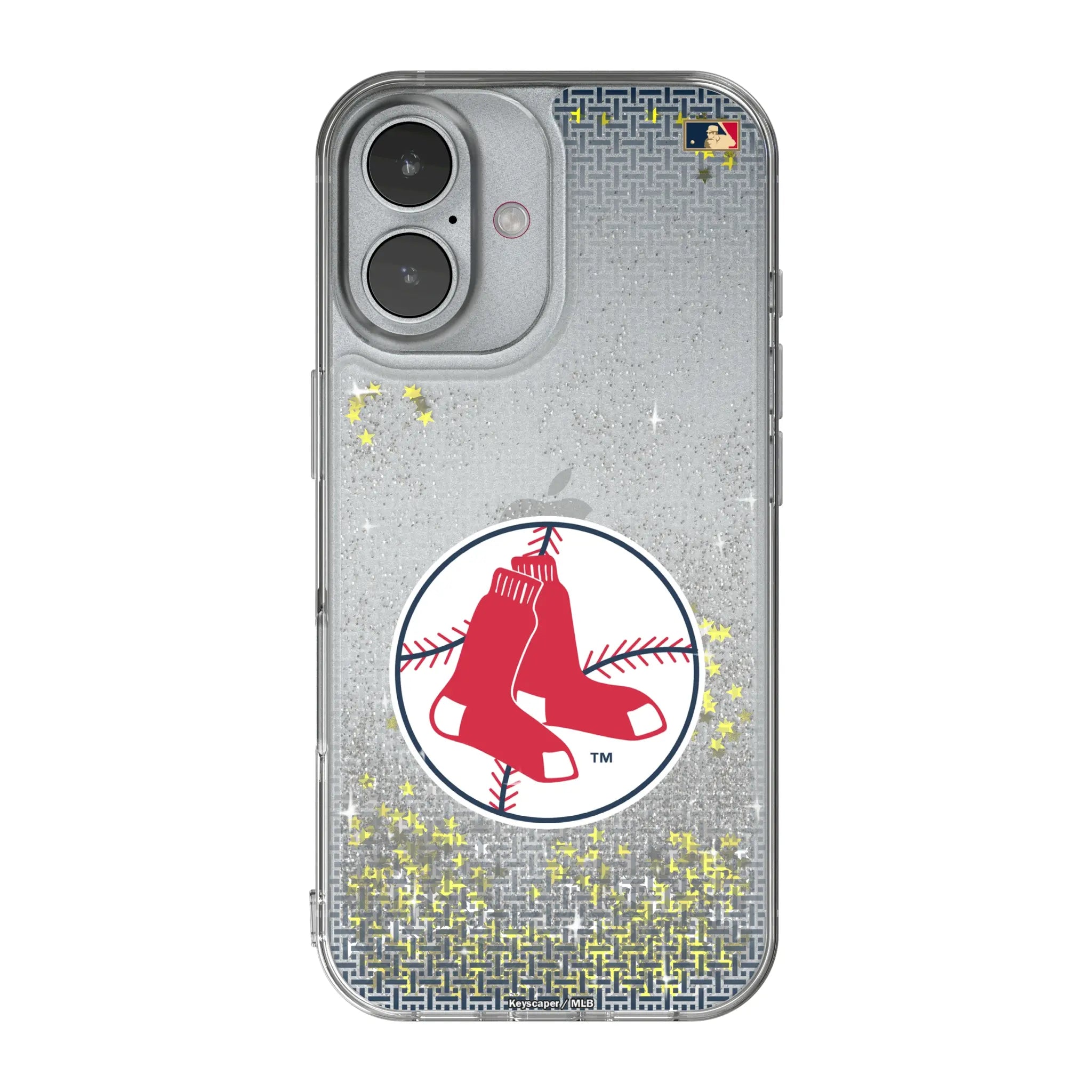 Boston Red Sox 1970-1975 - Cooperstown Collection Linen Glitter Phone Case