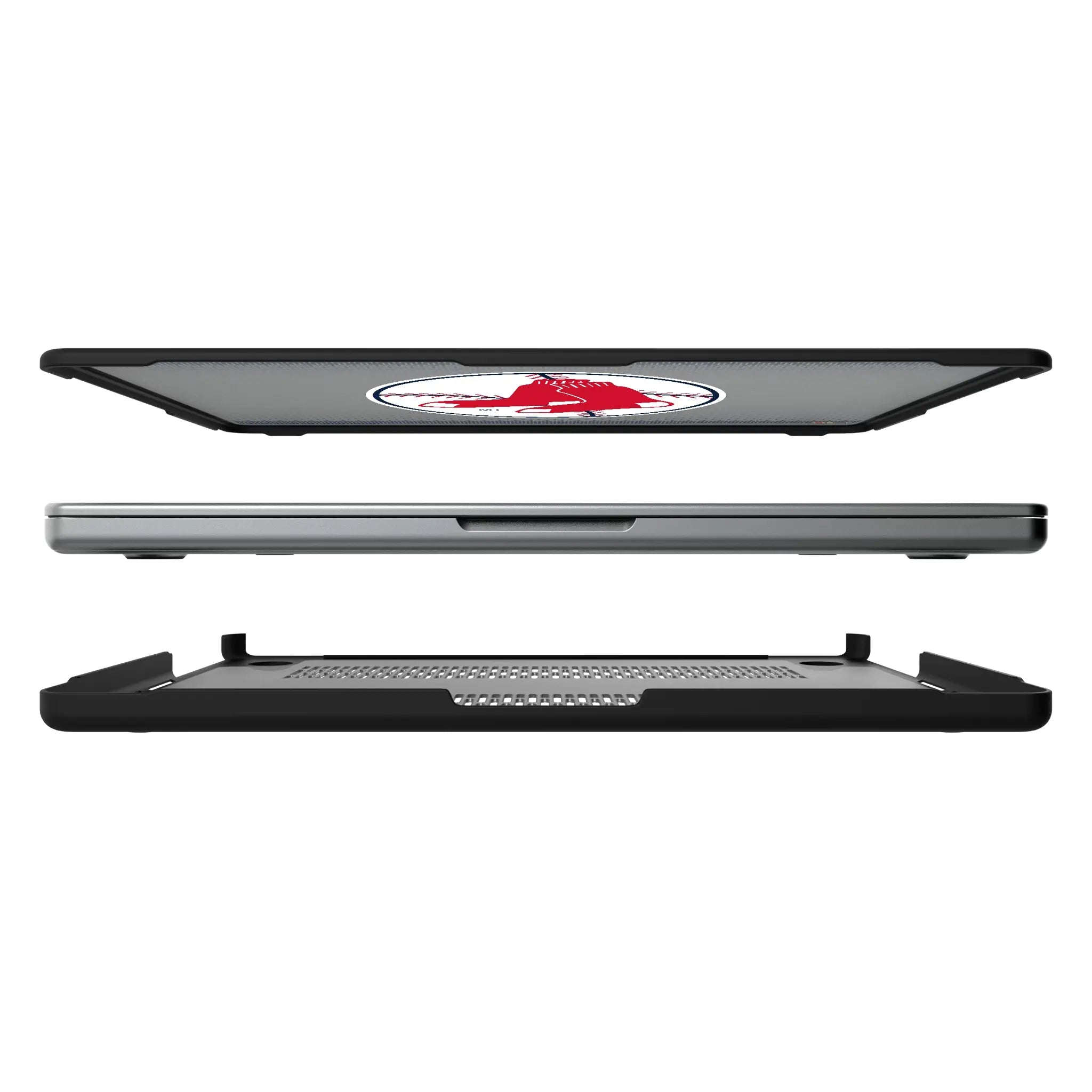 Boston Red Sox 1970-1975 - Cooperstown Collection Linen Laptop Case for Apple MacBook