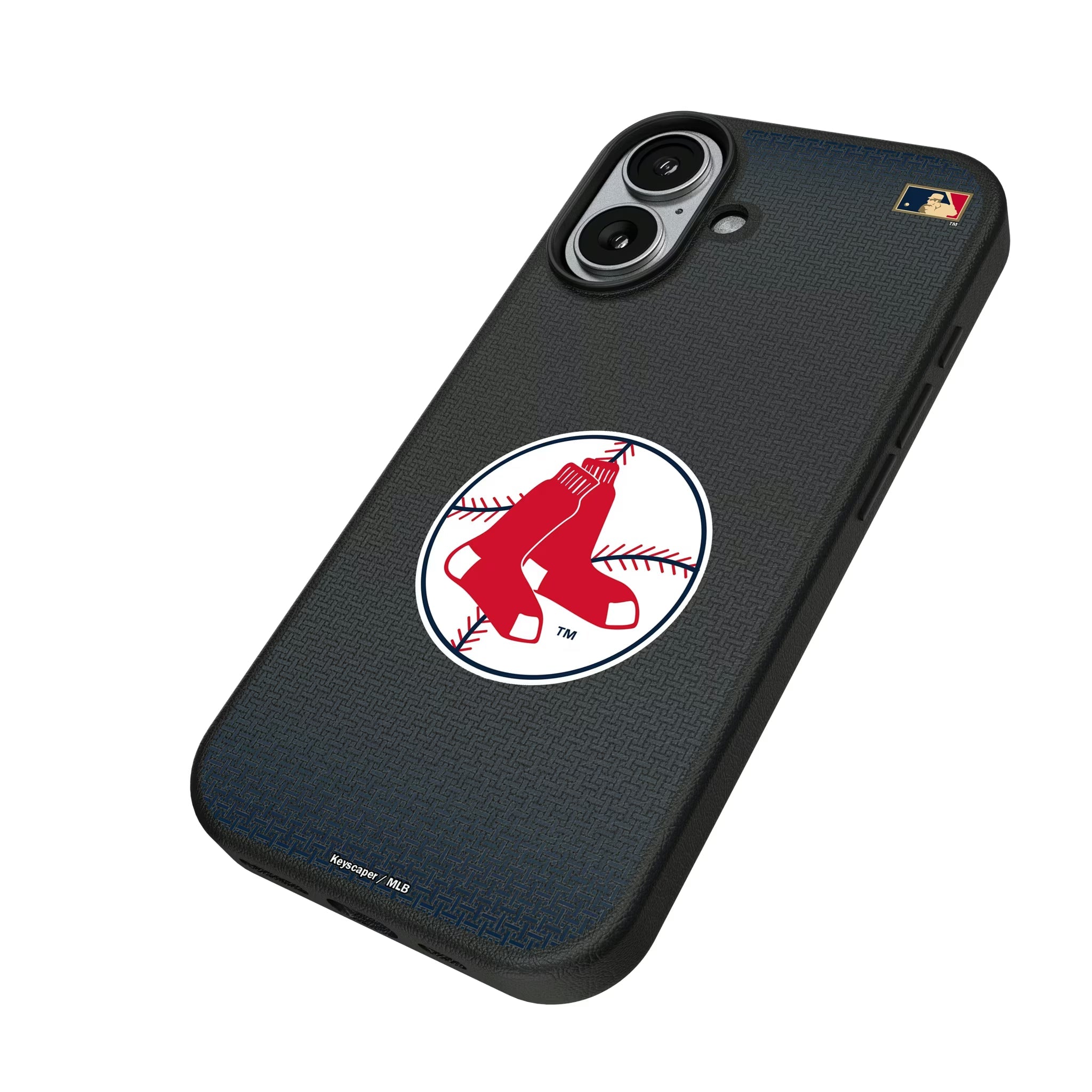 Boston Red Sox 1970-1975 - Cooperstown Collection Linen MagSafe Compatible Phone Case for Apple iPhone - Sports Gifts, Sports Memorabilia, Sports Collectibles, Fan Shop