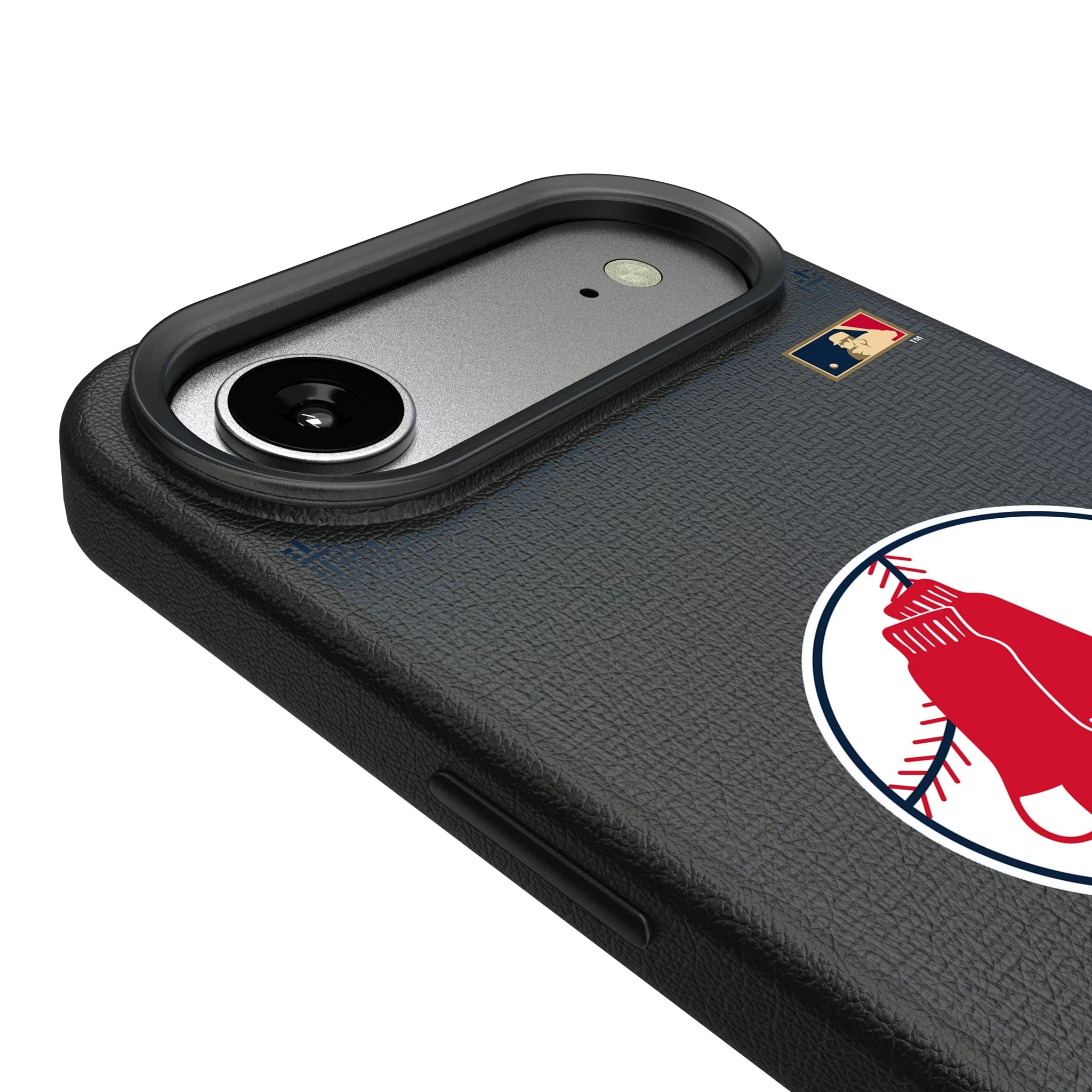 Boston Red Sox 1970-1975 - Cooperstown Collection Linen MagSafe Compatible Phone Case for Apple iPhone - Sports Gifts, Sports Memorabilia, Sports Collectibles, Fan Shop