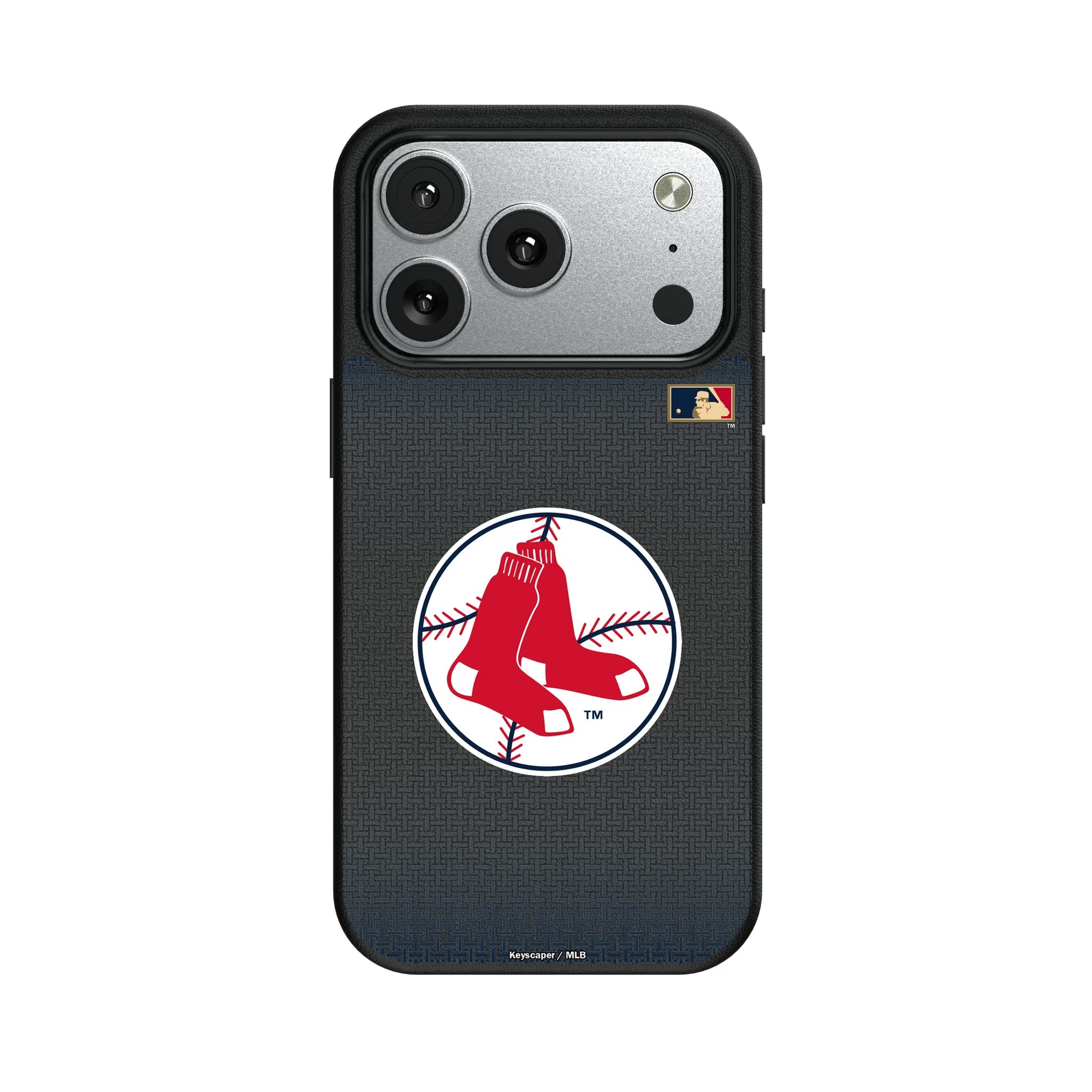 Boston Red Sox 1970-1975 - Cooperstown Collection Linen MagSafe Compatible Phone Case for Apple iPhone - Sports Gifts, Sports Memorabilia, Sports Collectibles, Fan Shop