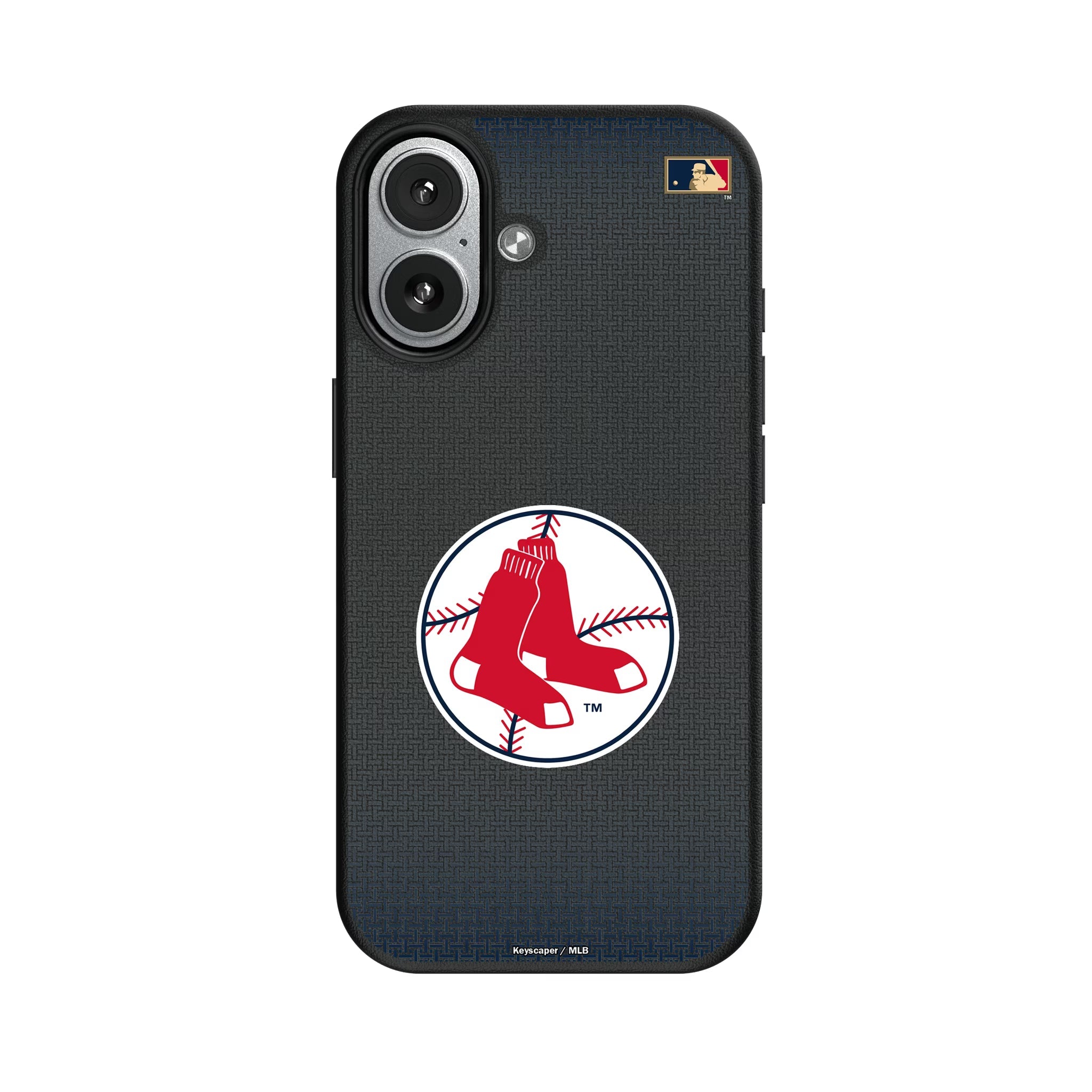 Boston Red Sox 1970-1975 - Cooperstown Collection Linen MagSafe Compatible Phone Case for Apple iPhone - Sports Gifts, Sports Memorabilia, Sports Collectibles, Fan Shop
