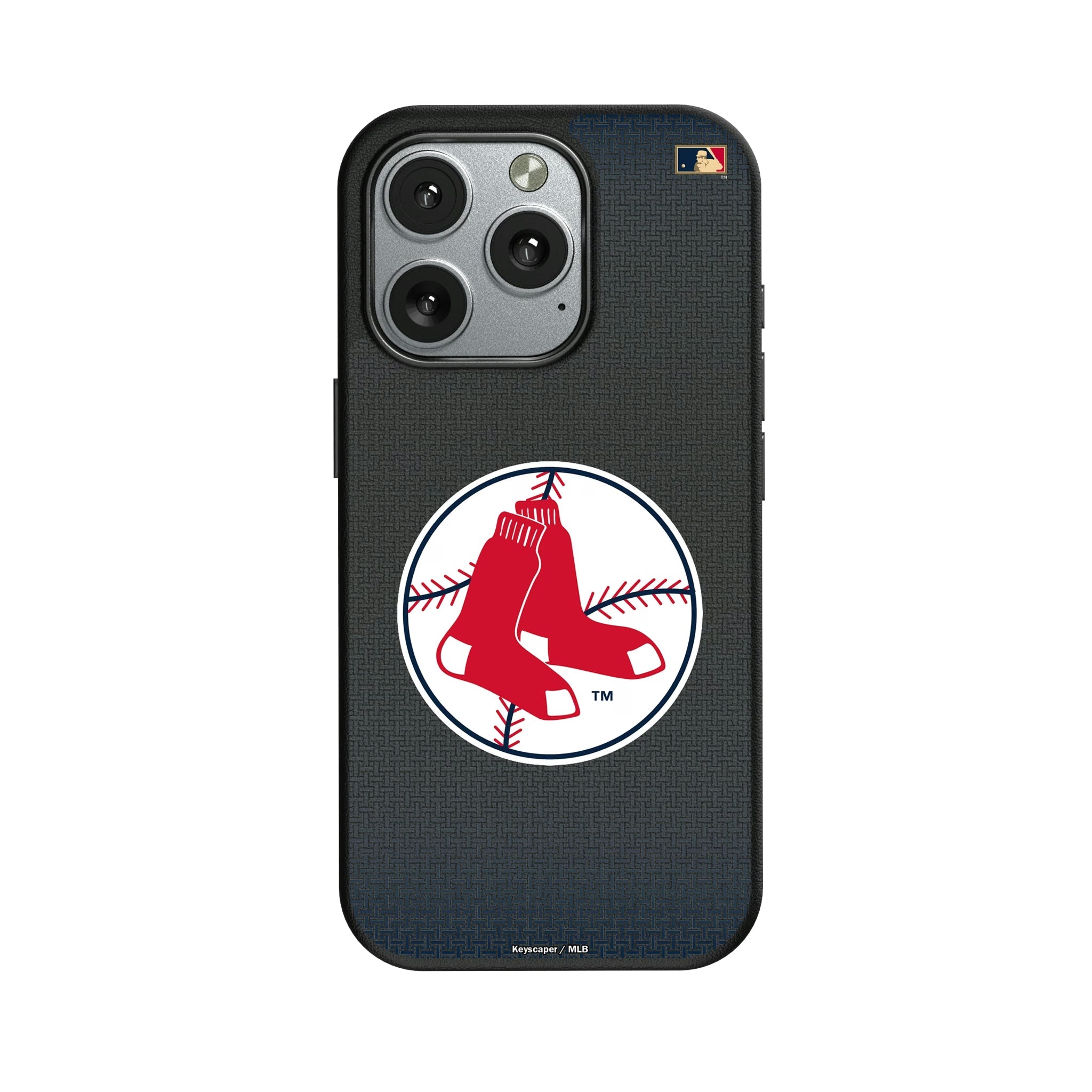 Boston Red Sox 1970-1975 - Cooperstown Collection Linen MagSafe Compatible Phone Case for Apple iPhone - Sports Gifts, Sports Memorabilia, Sports Collectibles, Fan Shop