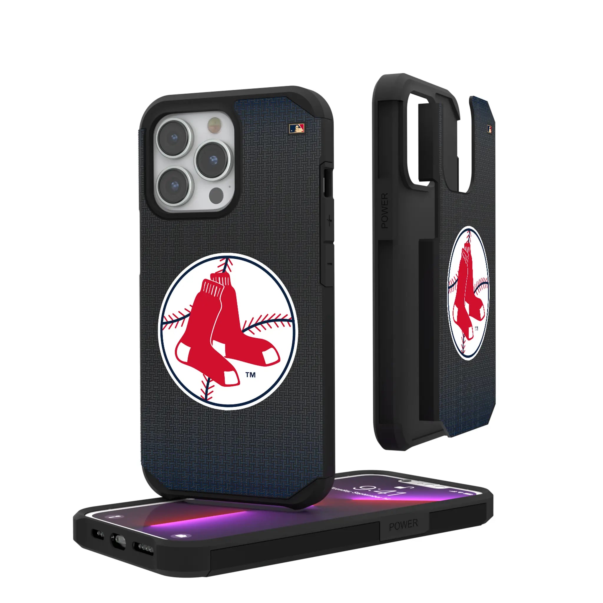 Boston Red Sox 1970-1975 - Cooperstown Collection Linen Rugged Phone Case